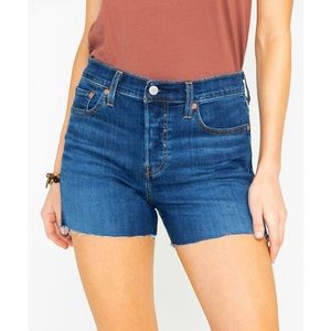 levi denim shorts